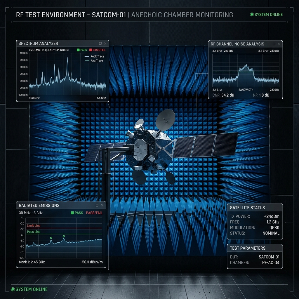 1. EMI/EMC Anechoic Chamber Non-Interference