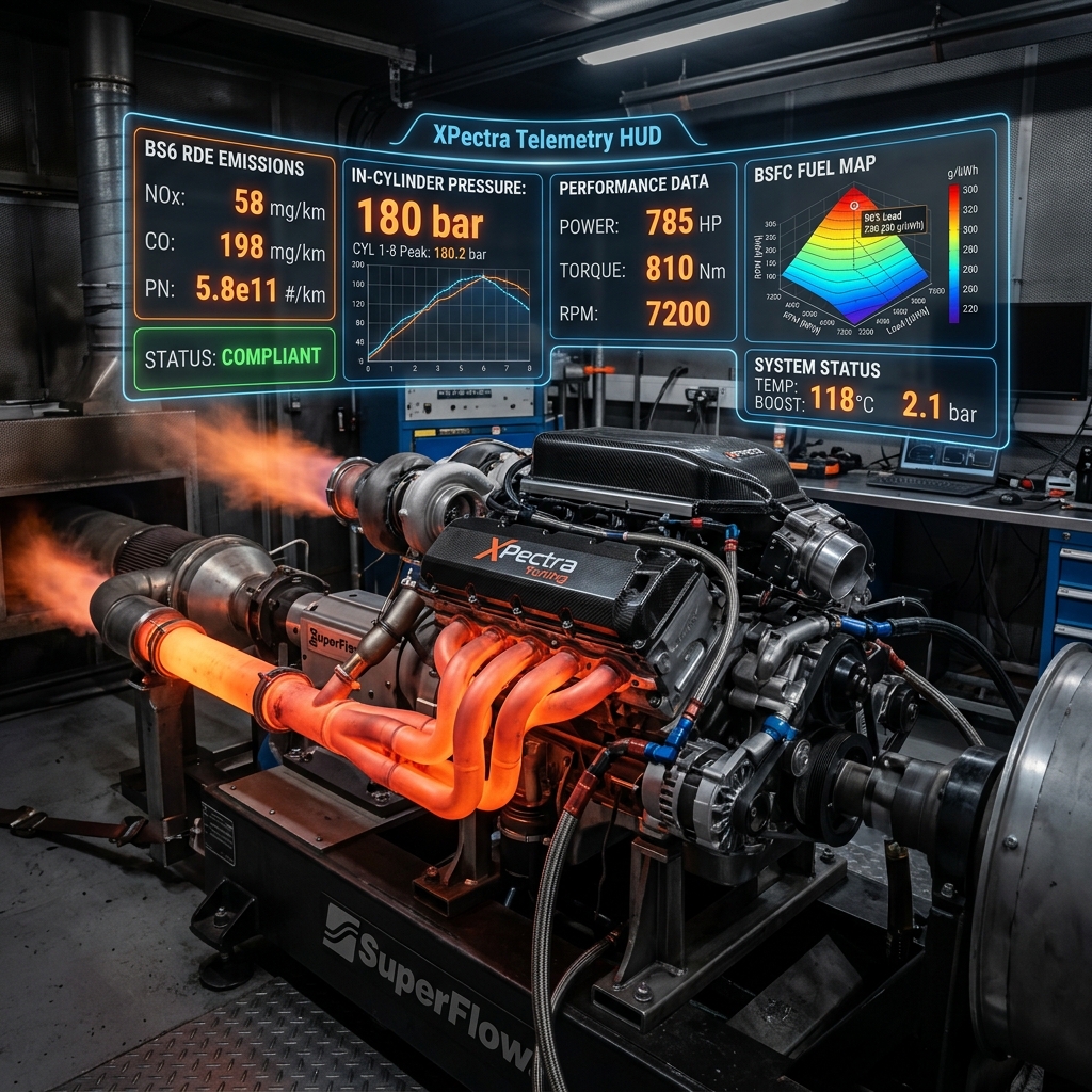 1. BS6 / Euro 6 RDE PEMS & Dyno Emissions Telemetry