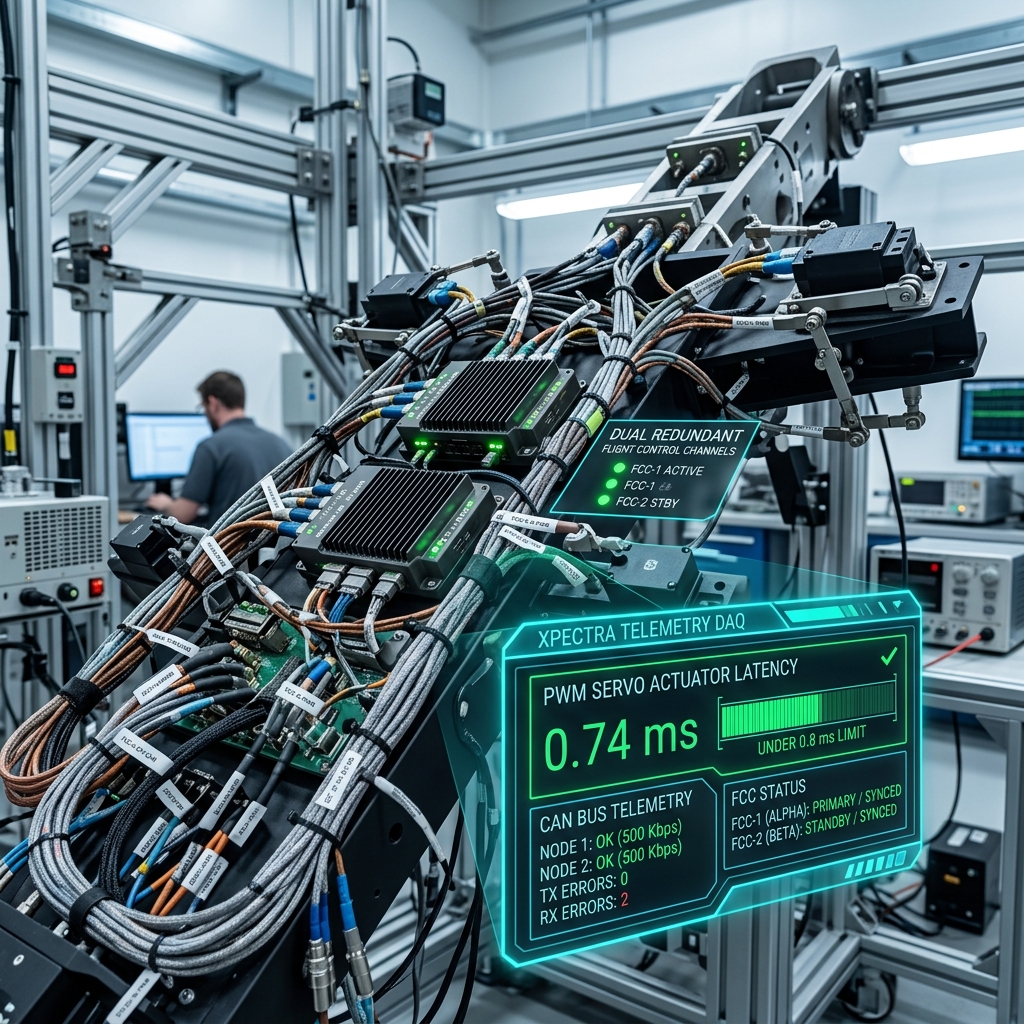 1. Avionics Integration Rig (Iron Bird) & HIL Testing
